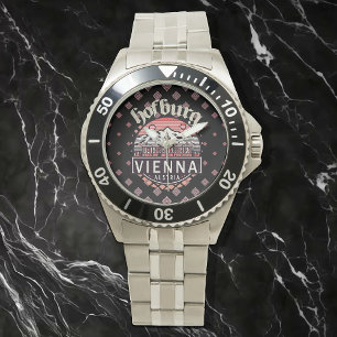 Montre Hofburg en cercles Bracelet en acier inoxydable ho