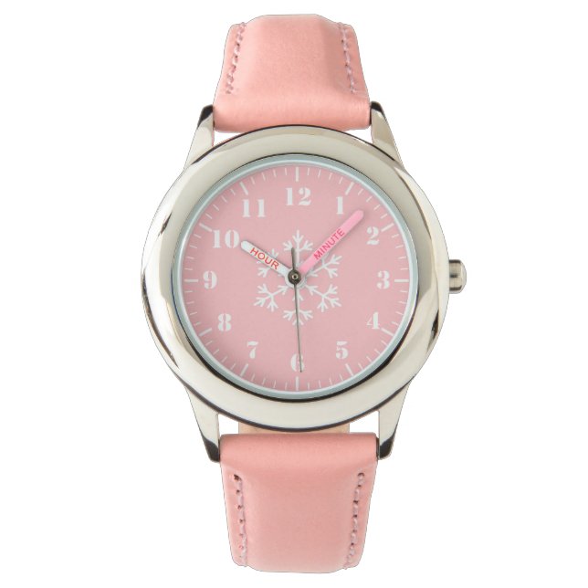 Montre Holiday Snowflake Kids Watch (devant)