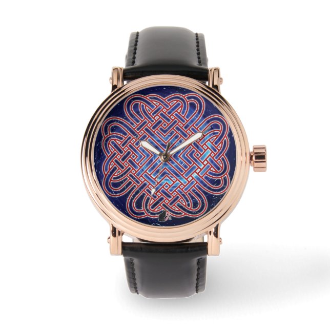 Montre Homme Galactique Celtic Love Knot (Recto)