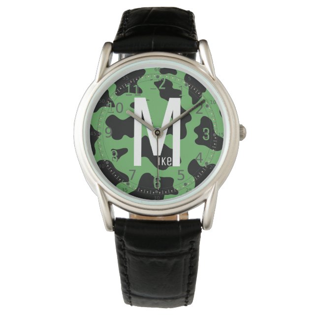 Montre Hommes Camo éditable (devant)