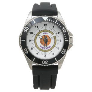 Montre Homme's Watch Custom Basketball - Ajouter nom/numé