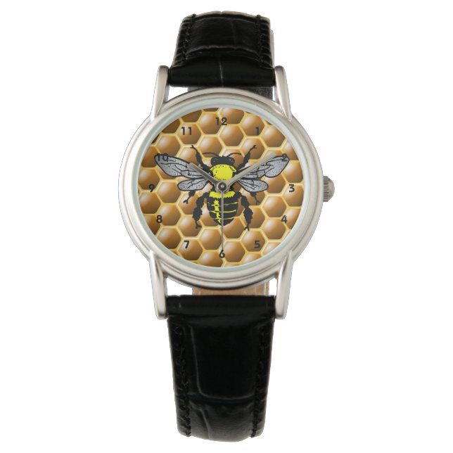 Montre Honey Bee sur Honeypeb Wrist Watch (devant)