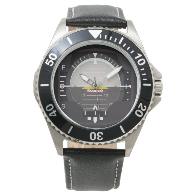 Montre horizon artificiel (devant)