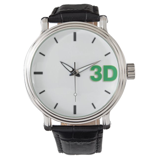 Montre Horloge 3D 2 Gr. (devant)