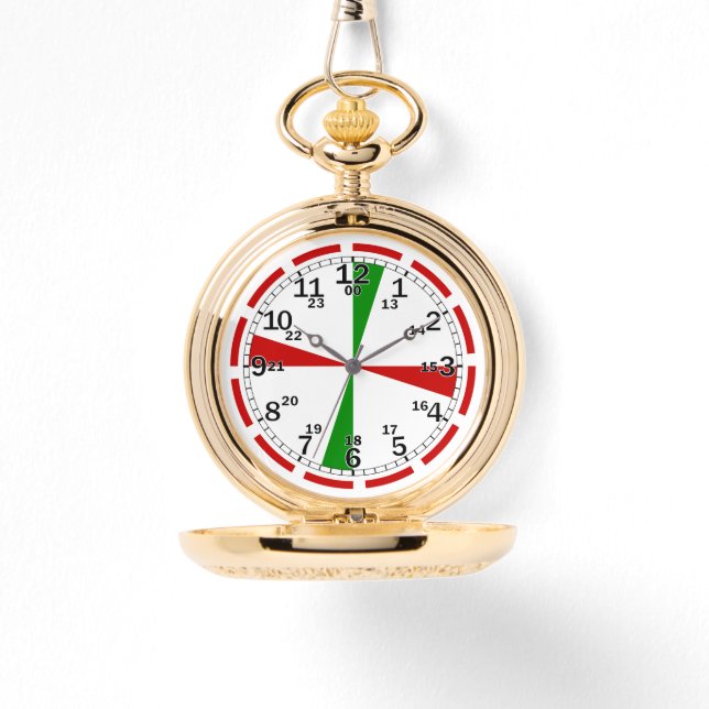 Montre Horloge de la salle radio SOS Nautique - Conceptio (Recto)