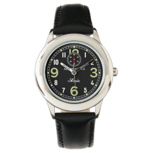 Montre Horloge de l'avion rétro-rétro