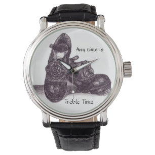 Montre Horloge de temps des arbres