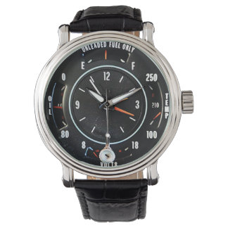 Montre Horloge de voiture classique du milieu des années 