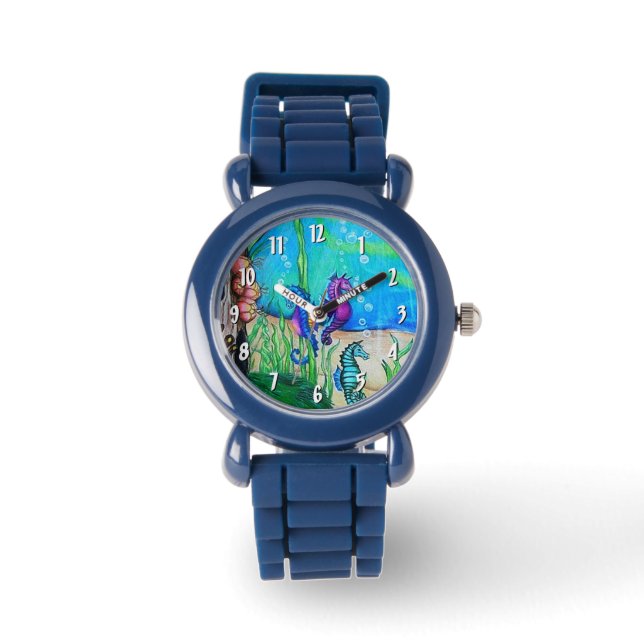 Montre Horloge des Chevaux d'eau (Recto)