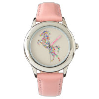 Horloge Infantile Cheval