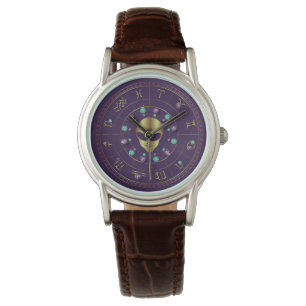 Montre Horoscope Alien de strass