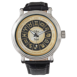 Montre Horoscope Mandala Wrist Watch