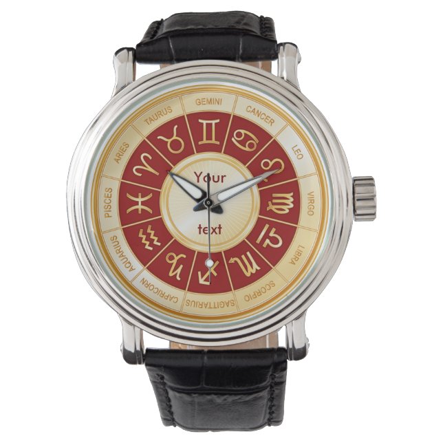 Montre Horoscope Mandala Wristwatch (devant)