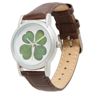 Montre Housse à quatre feuilles