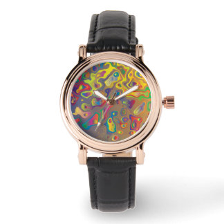 Montre Huiles psychédéliques