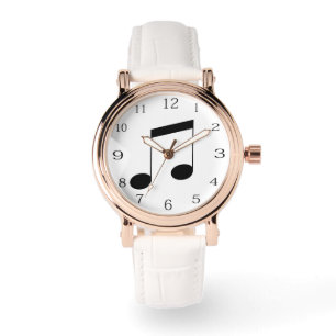 Montre Huitième Symboles de notes musicales,
