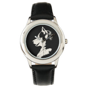 Montre Husky Watch Sibérienne Husky Malamute Wrist Watch