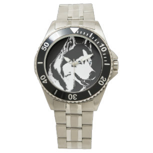 Montre Husky Watch Sibérienne Husky Malamute Wrist Watch