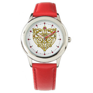 Montre HYPER VALENTINE, ROBE CELTIQUE OR COEUR Blanc