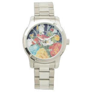 Montre I floral de minuit
