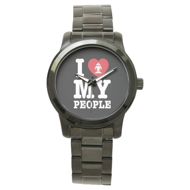 Montre I Heart (Love) Erawan My Lao People (devant)