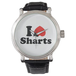 Montre I Heart Sharts