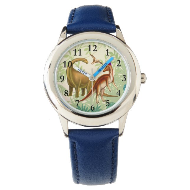 Montre I Love Dinosaures Kids Watch (devant)