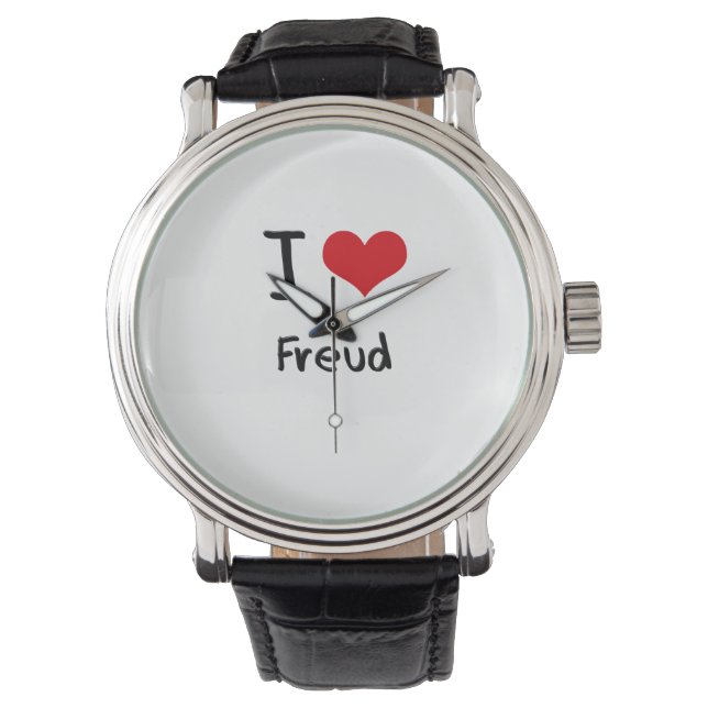 Montre I Love Freud (devant)