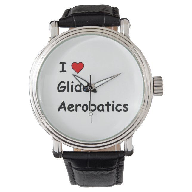 Montre I Love Glider Aerobatics (devant)