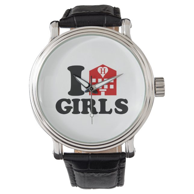 Montre I Love Hotel Girls (devant)