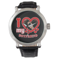 I Love My Boyfriend Photo personnalisée
