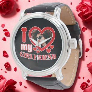 Montre I Love My Girlfriend Personnalisé