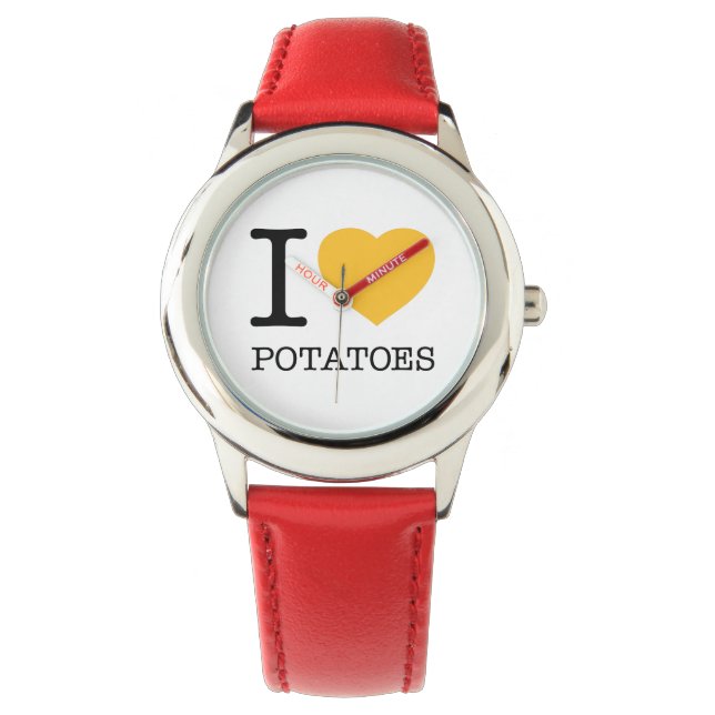 MONTRE I LOVE POTATOS (devant)