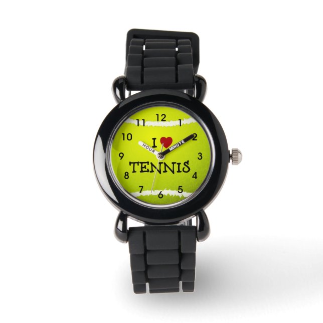 Montre I Love tennis (Recto)