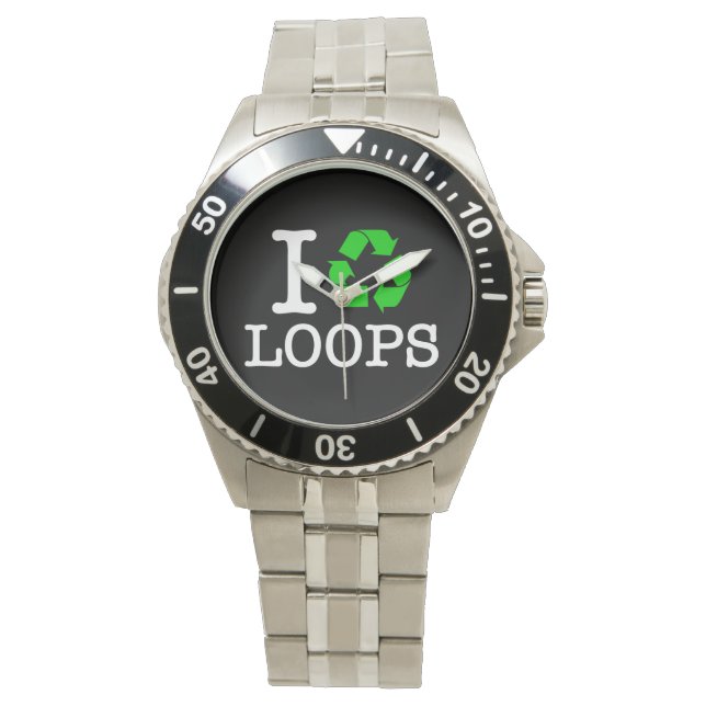 Montre I Recycler les boucles (devant)