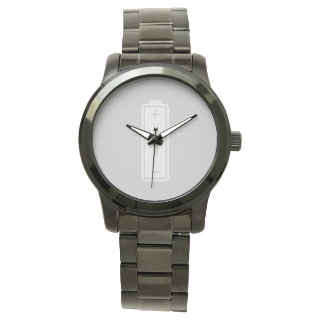 Montre Icône d'alimentation de batterie technologie de co (devant)