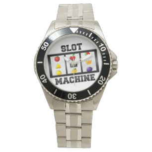 Montre Icône de la machine à sous inclinée