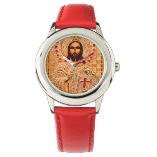 Montre Icône dorée de Jésus-Christ