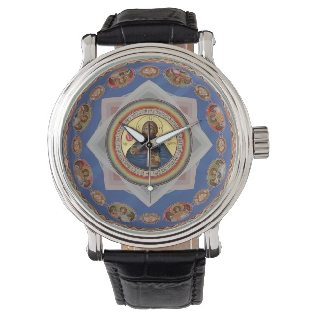 Montre icône orthodoxe dieu église religion saint (devant)
