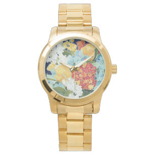 Montre II floral de minuit