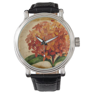 Montre III floral vibrant