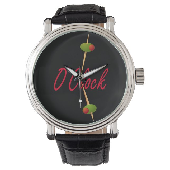 Montre Il est 5 heures quelque part (devant)