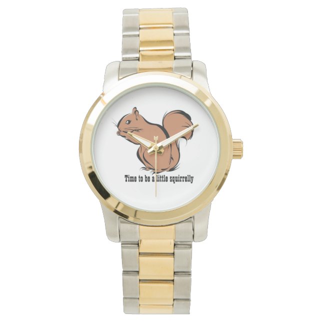 Montre Il est temps d'être un peu prudents (devant)