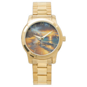 Montre IL VIENT BIENTÔT Christian Faith océan
