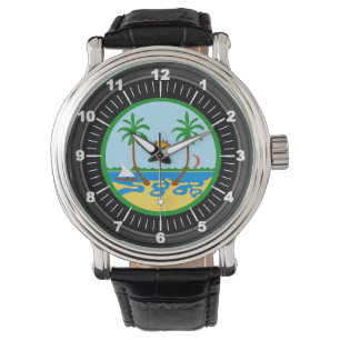 Montre Île orientée