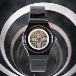 Montre Illusion de spirale