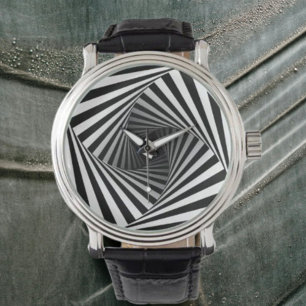 Montre Illusion en spirale