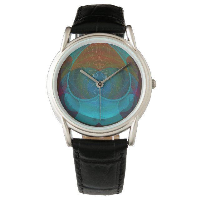 Montre Illusion optique Patchwork (devant)