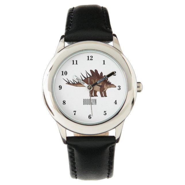 Montre Illustration de Kentrosaurus (devant)