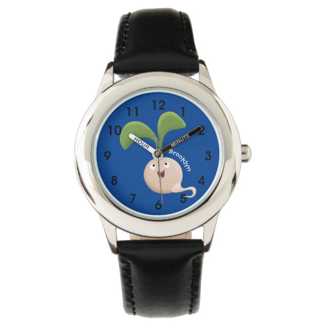 Montre Illustration de la caricature de la gerbe de grain (devant)